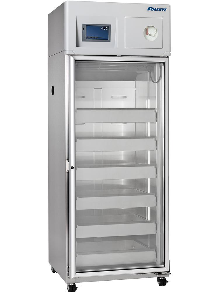 Follett single door blood bank refrigerator