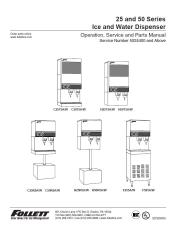 25 and 50 Series Ice and Water Dispensers