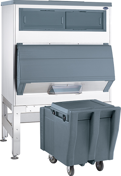 Ice DevIce bin with cart