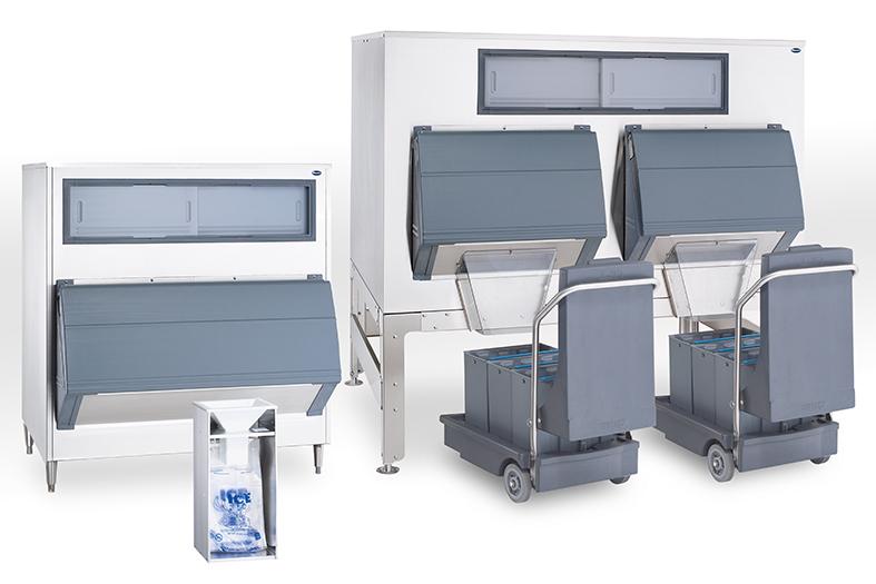 Ice DevIce and upright bin