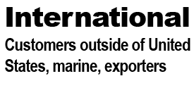 Customers outside of United States, marine, exporters