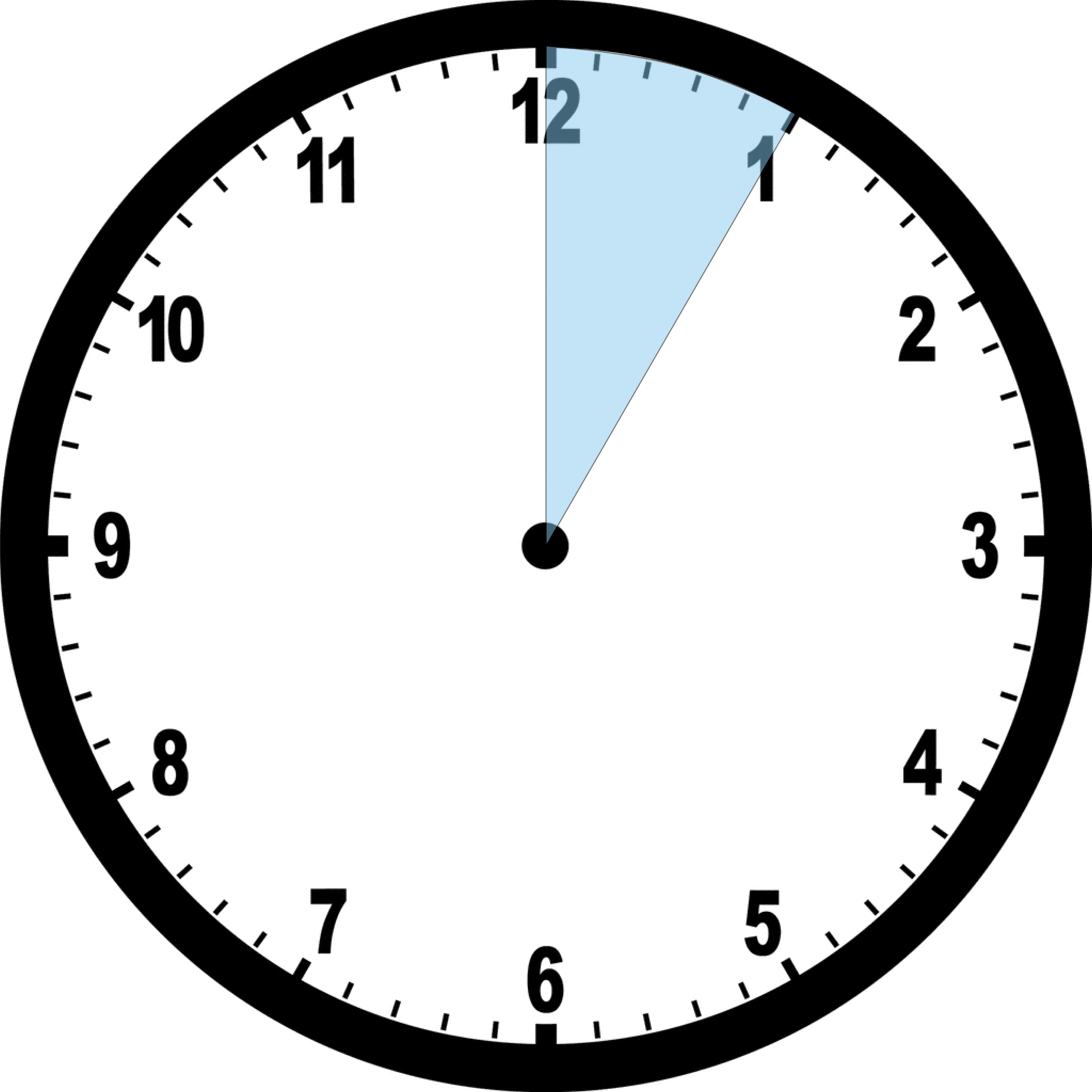 clock showing 1 hr elapsed