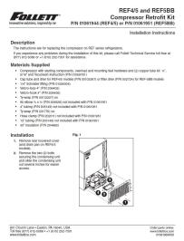 Compressor Retrofit Kit for Undercounter Refrigerators