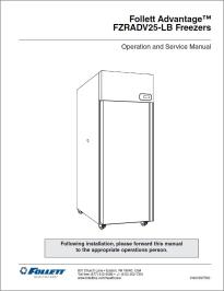 Follett Advantage FZRADV25-LB Freezer