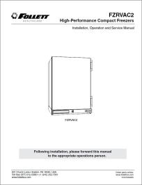 FZRVAC2 Installation, Operation and Service Manual
