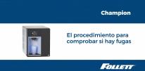 Champion -- comprobar si hay fugas