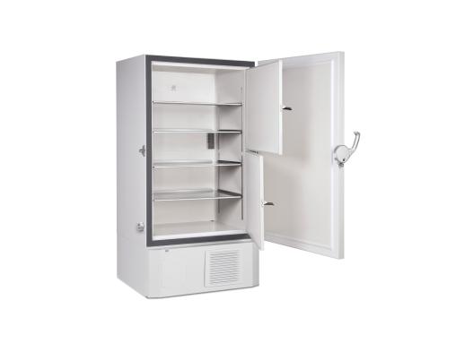 -86C Ultra-low temperature VIP ECO upright freezer - door open