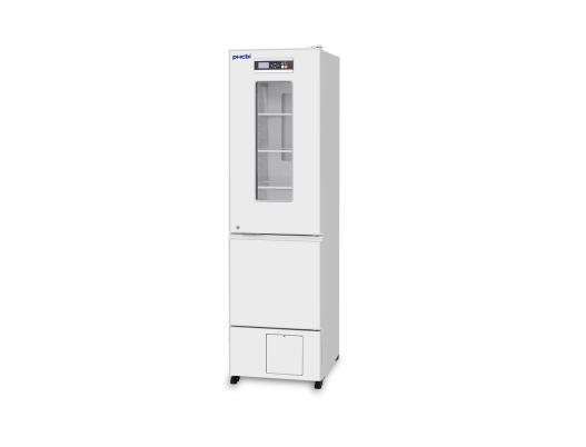 Follett combination refrigerator and freezer REFFZR9 glass door