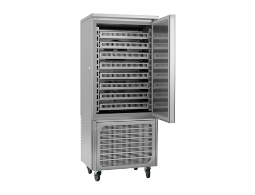 FZR8-PC plasma chiller with door open facing right
