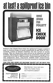 old ad for ice check door