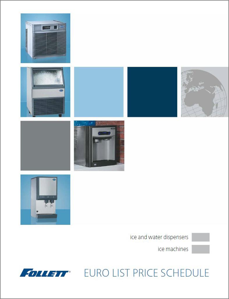 ice machines and dispensers Euro price list