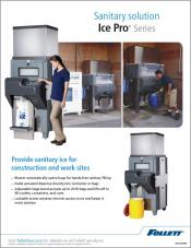 Ice Pro Sanitary Solution for Worksites