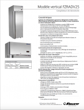 FZRADV25 Follett Advantage Upright Laboratory Freezer (French)