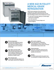 TEREF6 series compressor-free undercounter refrigerators