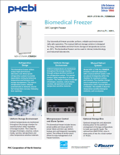 Biomedical Freezer - 24.4 cu ft capacity