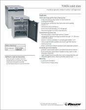 TEREF6 solid-state medical-grade undercounter refrigerator