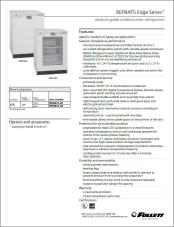 REFNAT5 Edge Series Undercounter Medical-Grade Refrigerator