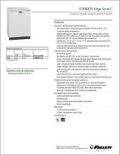 FZRNAT5 Edge Series Medical-Grade Undercounter Freezer