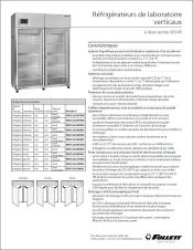 REF45 Upright Double Door Laboratory  Refrigerator (French)