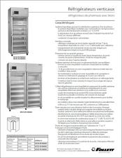 Upright Pharmacy Refrigerators with Drawers (French)