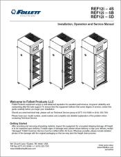 REF12i-4S, 5B, 5D Installation, Operation and Service Manual