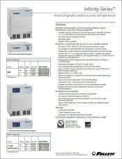 REF5i Infinity Series Undercounter Medical-Grade Refrigerators