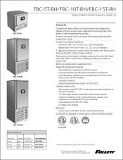 Reach In Blast Chillers - 5, 10, 15 tray