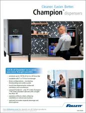 Champion Dispensers - Easier, Cleaner, Better