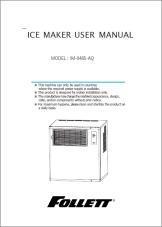 PerfectCUBE IM-0485-AQ Ice Machine User Manual