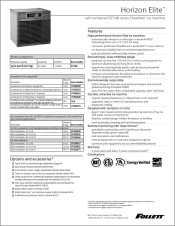 Horizon Elite ice machines D714A self-contained