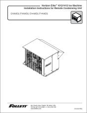 Horizon Elite™ 1012, 1412 Remote Condensing Unit Installation Instructions